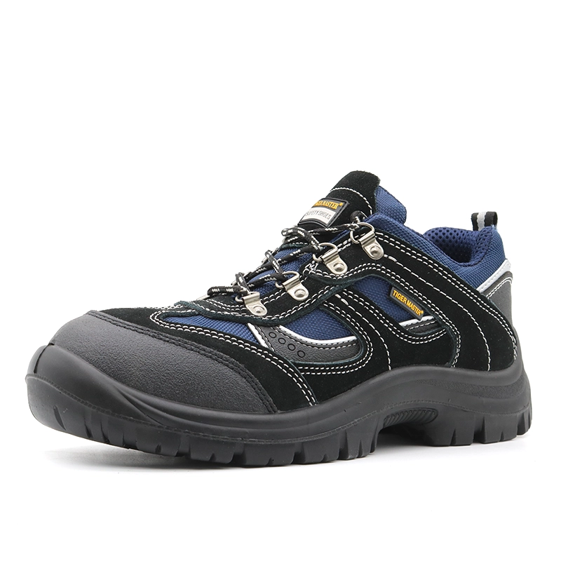China TM215L Tiger master anti slip oil acid resistant PU outsole steel toe lightweight safety shoes sport manufacturer
