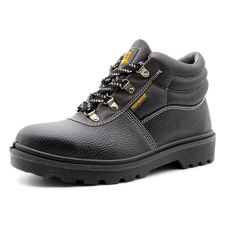 China TM2022 Anti slip oil proof PU outsole steel toe steel mid plate industrial safety shoes manufacturer