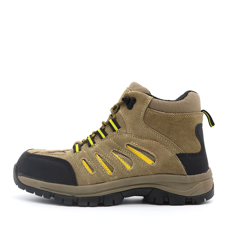 China TM240 shock absorption eva rubber sole anti puncture sport type safety shoes with steel toe manufacturer