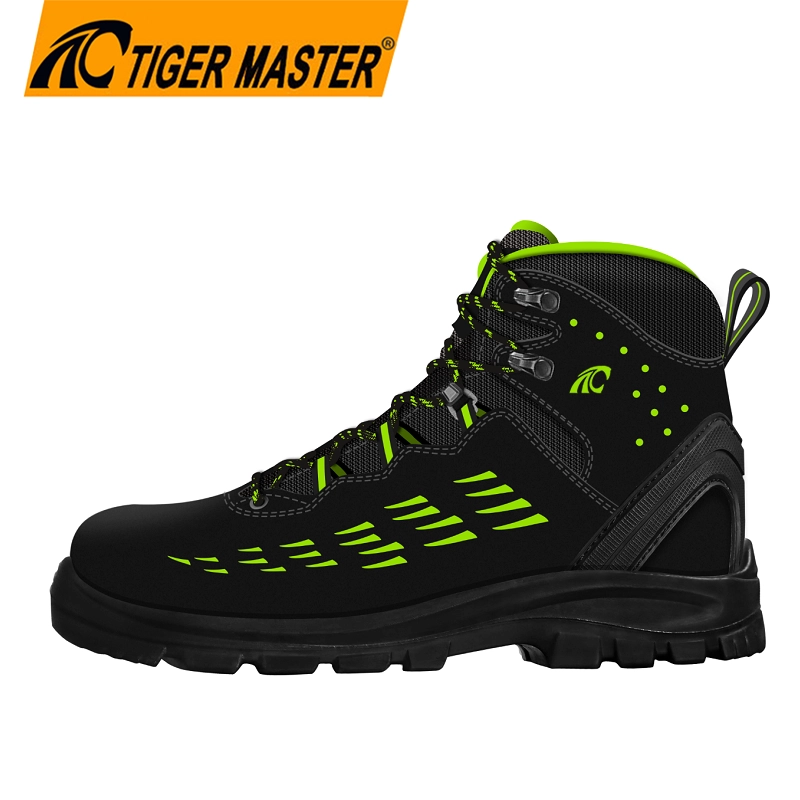 China TM310 Genuine nubuck leather oil-proof TPU sole steel toe prevent puncture oil industry safety boots manufacturer