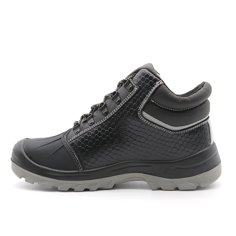 China TM030 Oil acid resistant non-slip pu sole steel toe puncture proof antistatic industrial safety shoes for men manufacturer