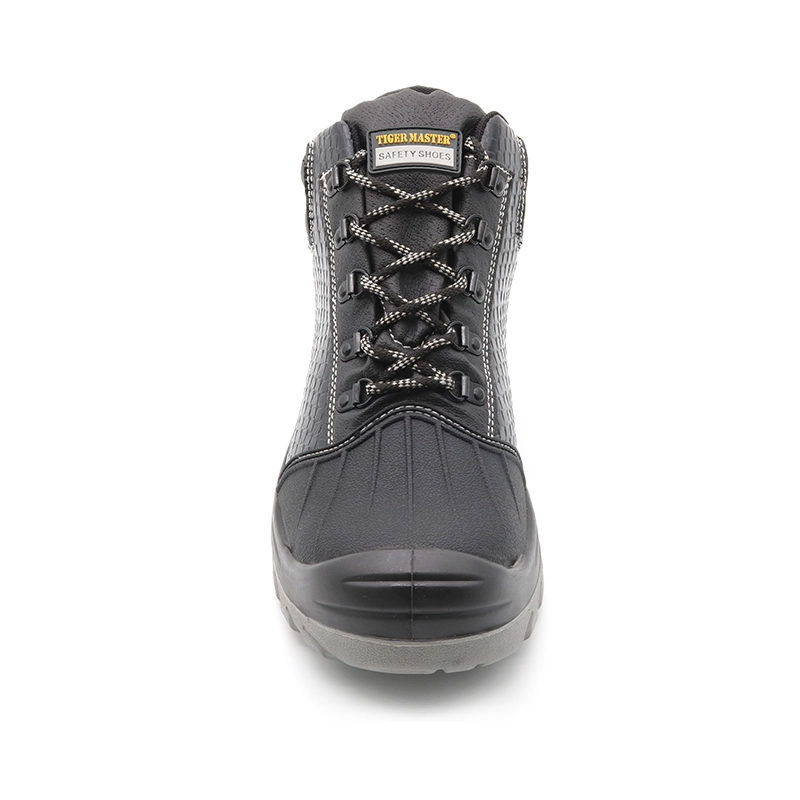 China TM030 Oil acid resistant non-slip pu sole steel toe puncture proof antistatic industrial safety shoes for men manufacturer