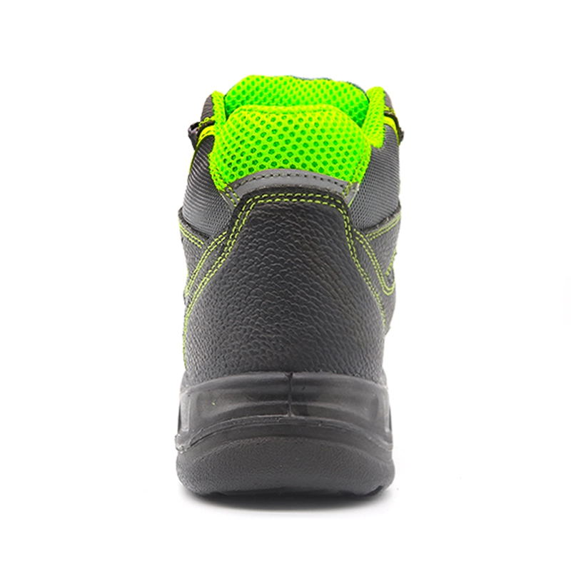 China TM3035 Oil slip resistant pu sole steel toe prevent puncture construction safety shoe boots for men manufacturer