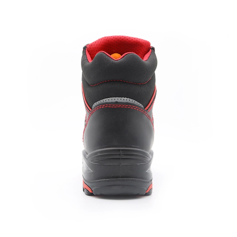 China TM107 Oil slip resistant HRO rubber sole composite toe men oil gas industry safety shoes waterproof manufacturer