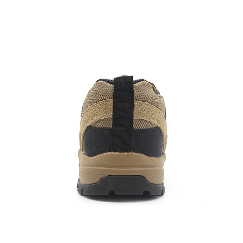 China TM240L Suede leather upper eva rubber sole steel toe puncture proof outdoor hiking safety work shoes manufacturer