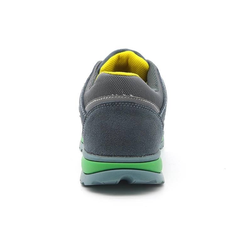 China TM245 Anti-Rutsch-Gummisohle aus Rindsveloursleder Stahlkappe verhindert Durchstich-Sneaker-Sicherheitsschuhe für Damen Hersteller