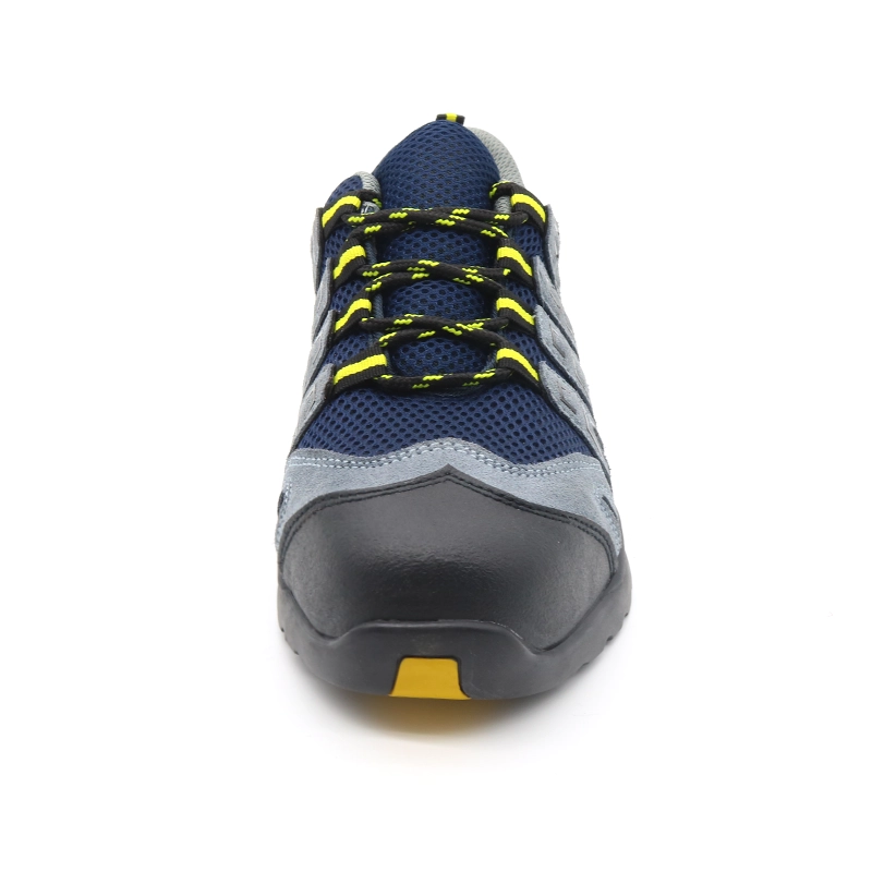 China TM246 Oil acid resistant rubber sole steel toe anti puncutre sport type safety shoes for women manufacturer