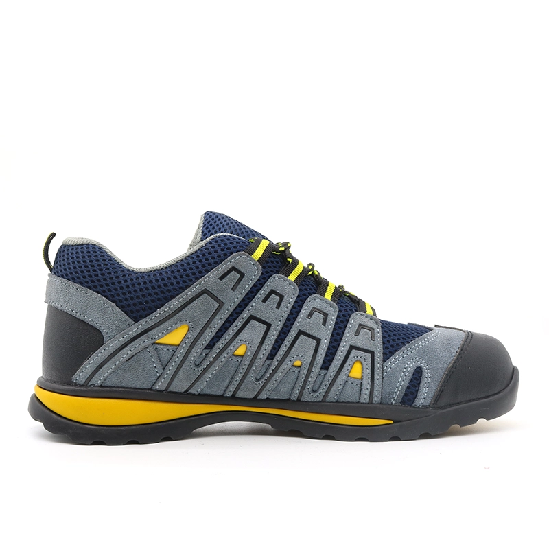 China TM246 Oil acid resistant rubber sole steel toe anti puncutre sport type safety shoes for women manufacturer