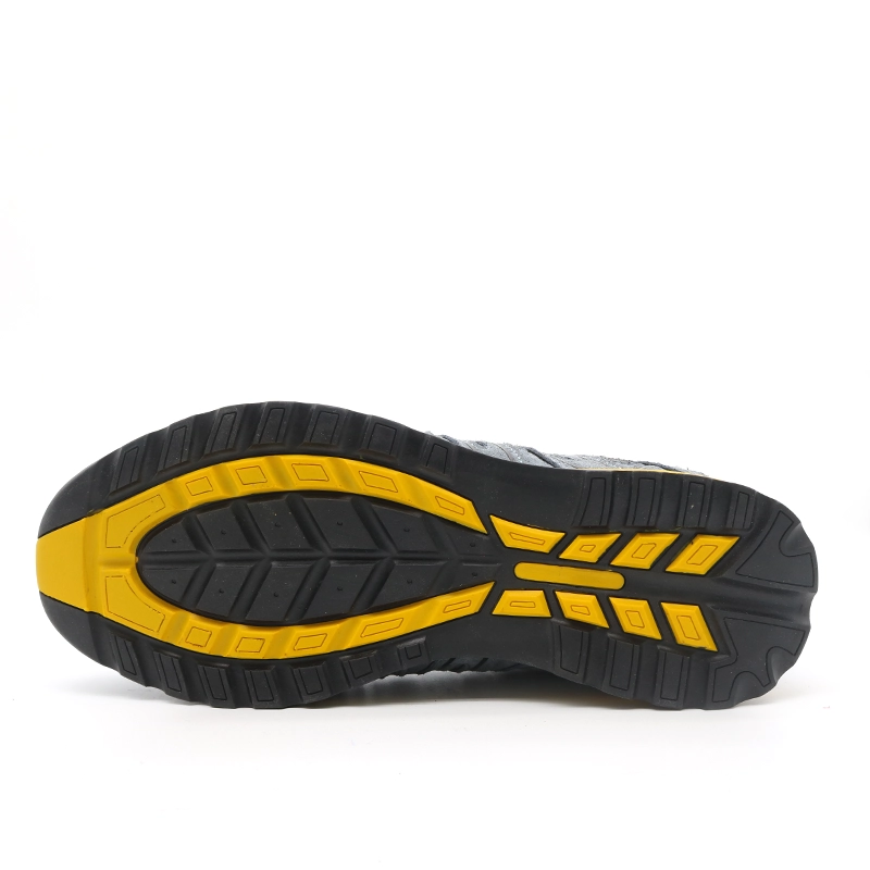 China TM246 Oil acid resistant rubber sole steel toe anti puncutre sport type safety shoes for women manufacturer