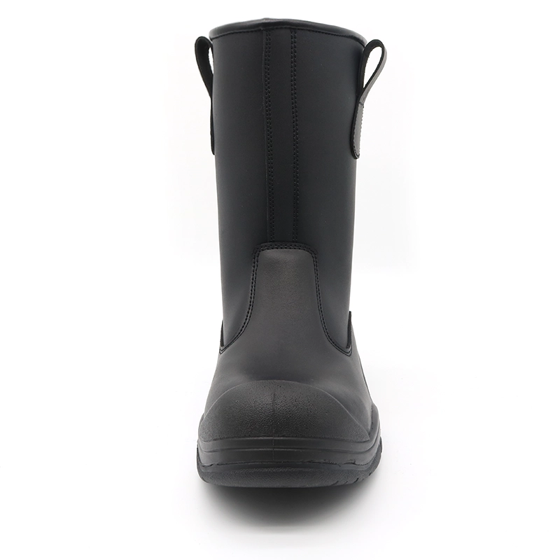 China TM139-1 Heat resistance pu rubber rubber sole composite toe anti puncture safety welding boots manufacturer