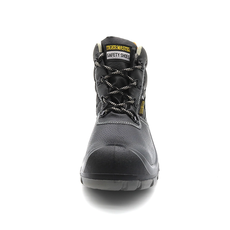 China TM061 Oil slip resistant pu sole prevent puncture industrial safety shoes for men steel toe manufacturer