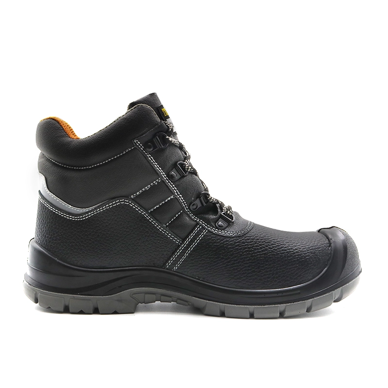 China TM061 Oil slip resistant pu sole prevent puncture industrial safety shoes for men steel toe manufacturer