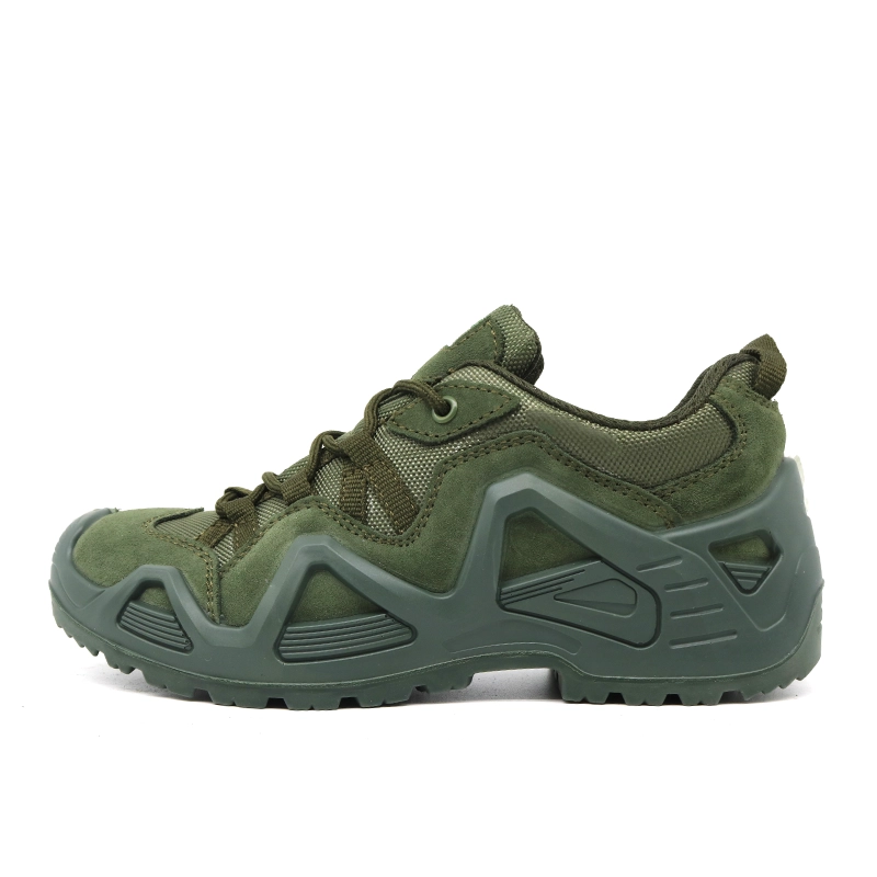 China TM1903L Anti slip pu rubber sole light weight non safety outdoor hiking shoes for men manufacturer