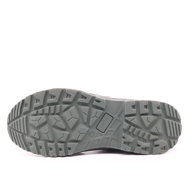 China TM1903L Anti slip pu rubber sole light weight non safety outdoor hiking shoes for men manufacturer