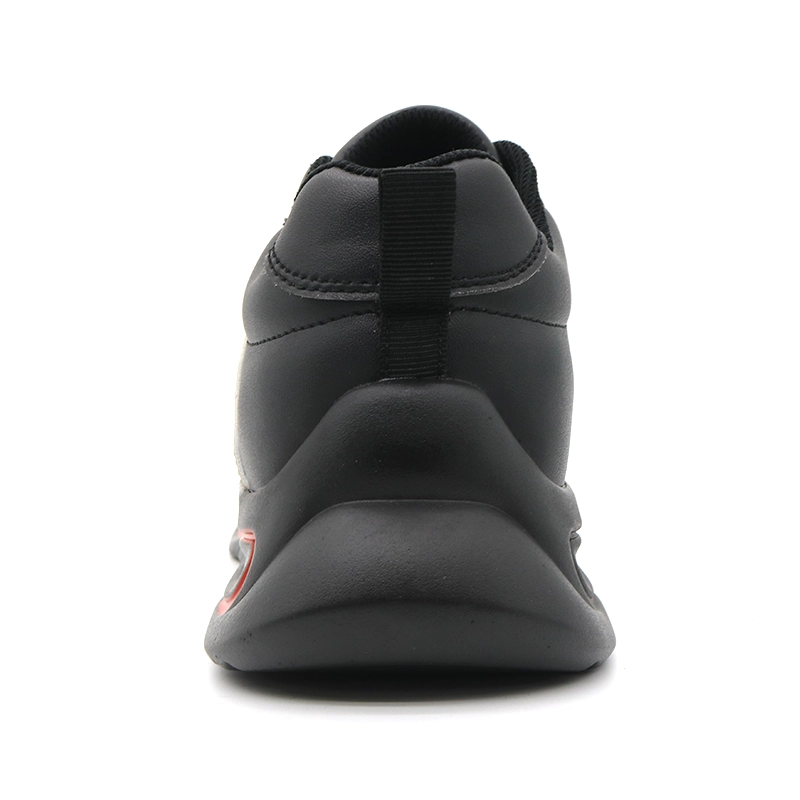 China TM261  Anti slip pu sole microfiber leather men steel toe safety shoes sneakers manufacturer