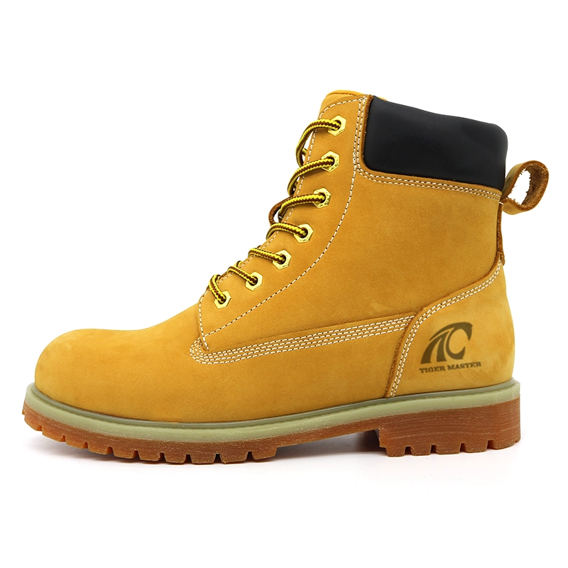 Chine TM162 Non slip rubber sole steel toe goodyear welted mens shoes safety - COPY - 6dvrq2 fabricant