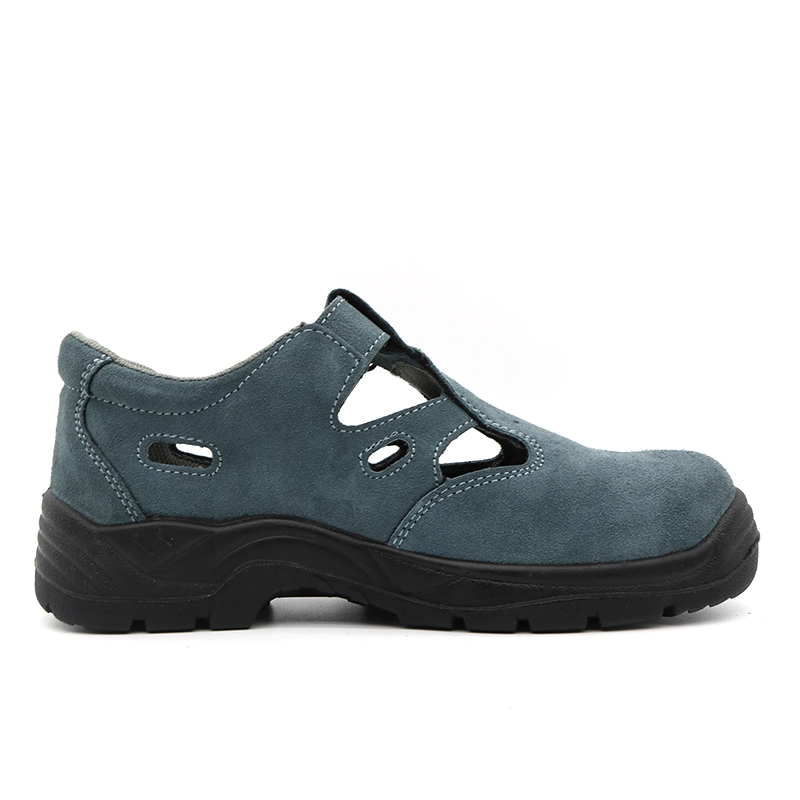 China TM265 Anti slip PU sole prevent puncture steel toe summer safety shoes for men manufacturer