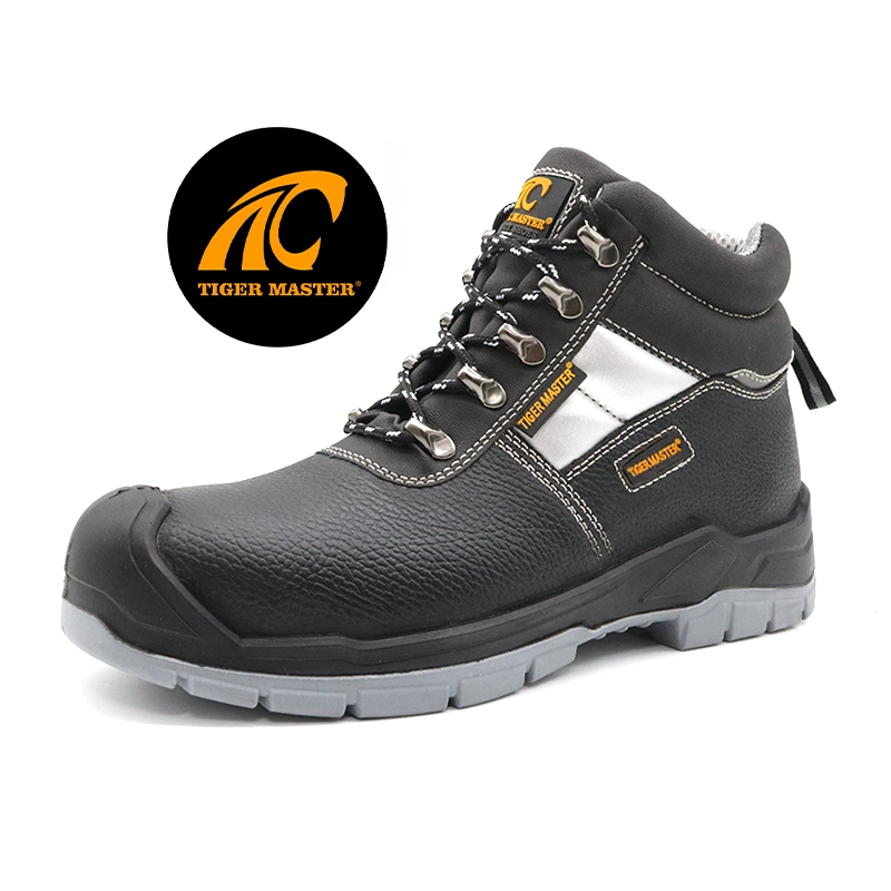 Chine TM004 Chaussures de sécurité industrielles résistantes à l'eau et à l'huile, anti-écrasement et anti-crevaison S3 fabricant
