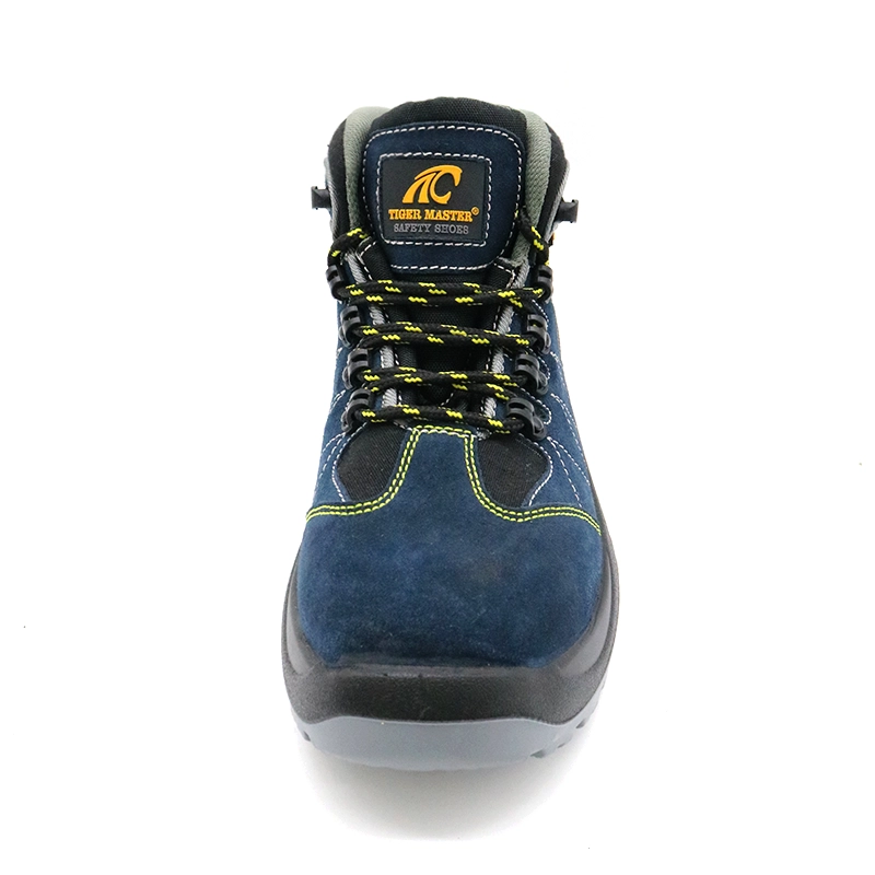 China TM235 Fiberglass toe puncture proof workshop safety shoes for men manufacturer