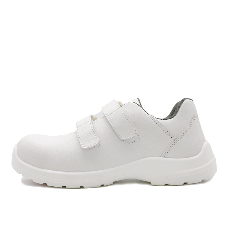 Chine TM083 chaussures de sécurité de cuisine blanches anti-écrasement et anti-crevaison Super antidérapantes pour hommes fabricant