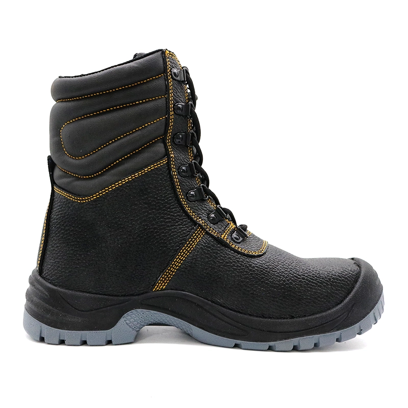 China TM3220 Botas de segurança industrial com biqueira de aço de corte alto e placa intermediária de aço para homens fabricante
