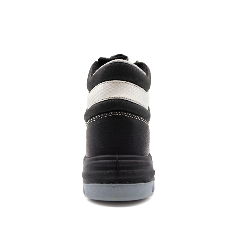 China TM3233 Sapatos de segurança de construção anti-furos com biqueira de aço preto para homens fabricante