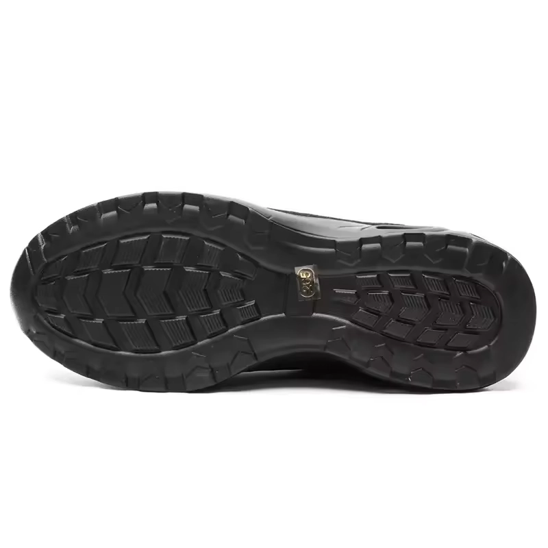 porcelana TM3239 Zapatos de seguridad de gamuza negra a prueba de pinchazos con punta de acero y amortiguación de aire fabricante
