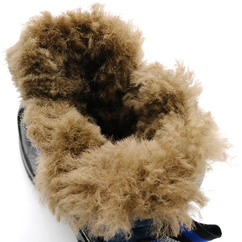 Cina TM116 Scarpe antinfortunistiche invernali da uomo con suola in gomma e fodera in lana con puntale in acciaio produttore