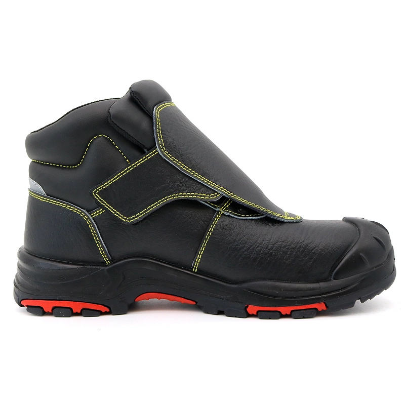 Cina TM185 Scarpe antinfortunistiche per saldatura per l'industria siderurgica in pelle nera produttore