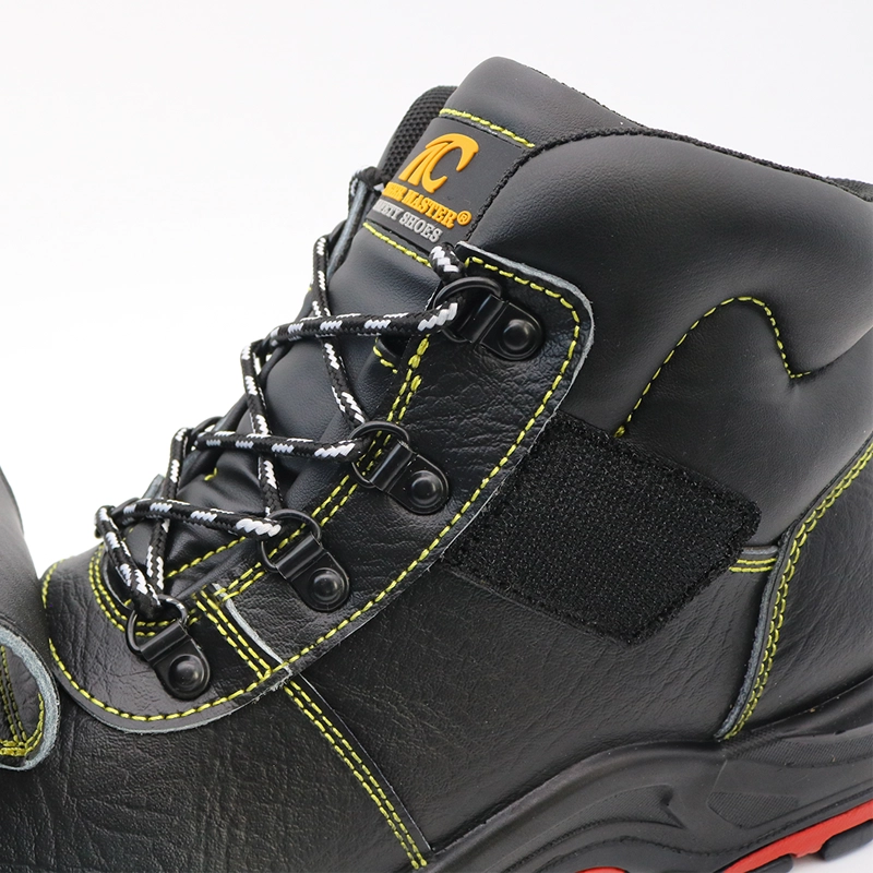 Cina TM185 Scarpe antinfortunistiche per saldatura per l'industria siderurgica in pelle nera produttore