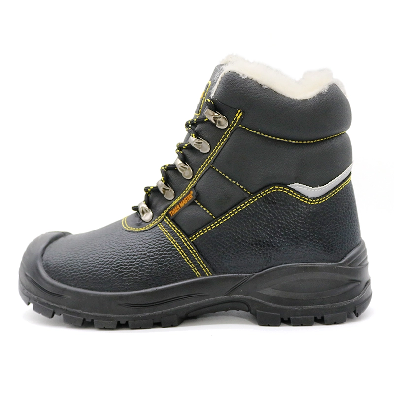 Cina TM3291 Scarpe antinfortunistiche invernali in pelle resistenti al freddo con puntale in acciaio produttore