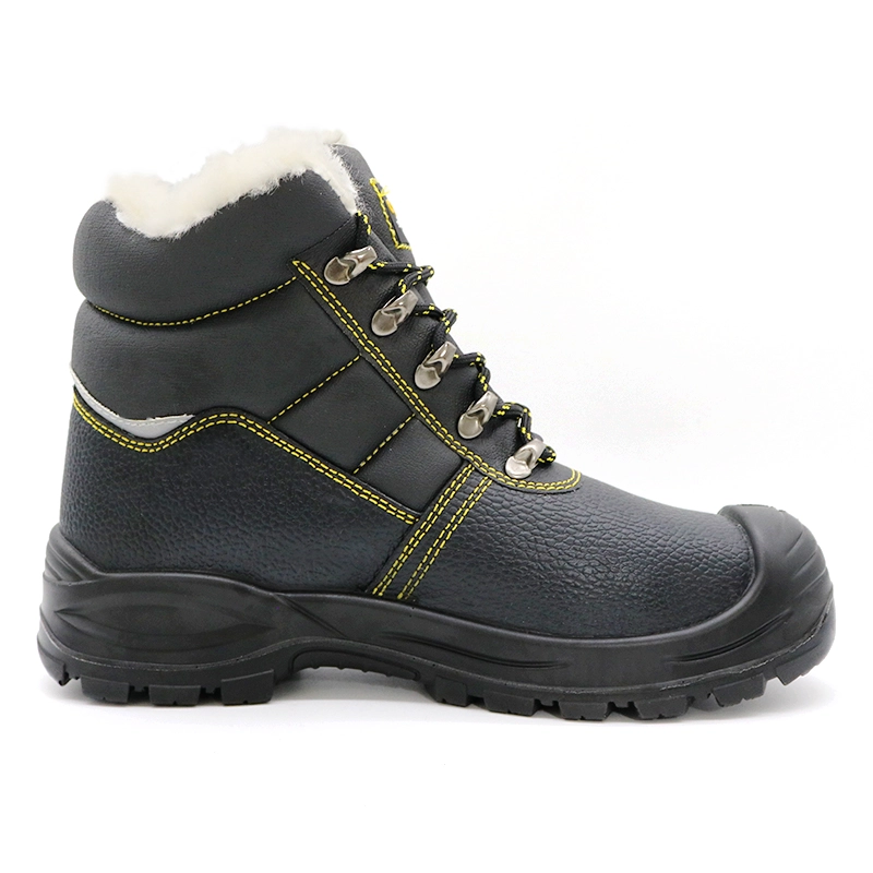 Cina TM3291 Scarpe antinfortunistiche invernali in pelle resistenti al freddo con puntale in acciaio produttore