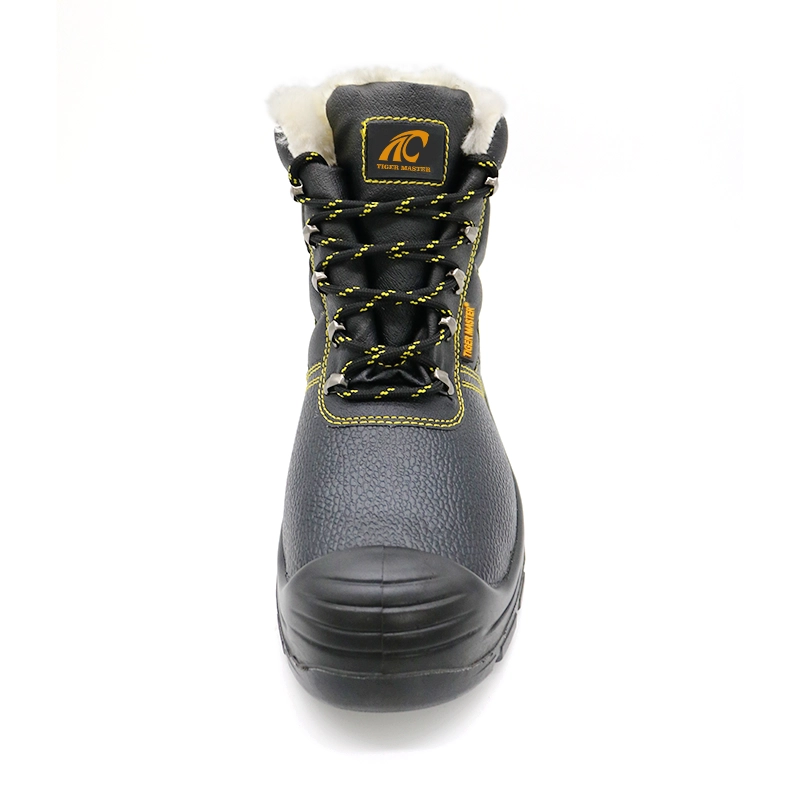 Cina TM3291 Scarpe antinfortunistiche invernali in pelle resistenti al freddo con puntale in acciaio produttore