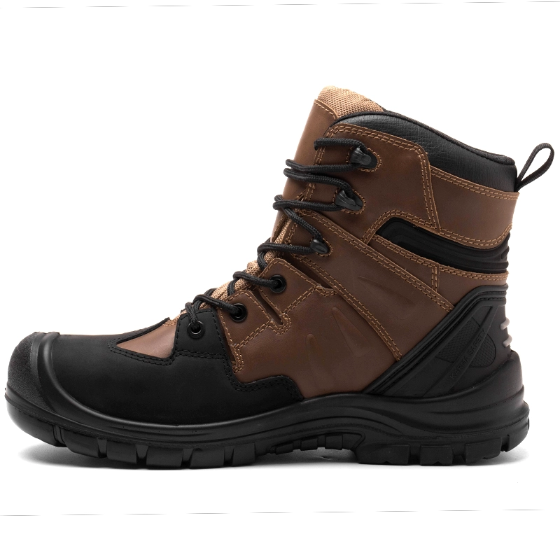 China TM3311 Botas de segurança antifuros com biqueira de fibra de vidro de alta qualidade à prova d'água fabricante