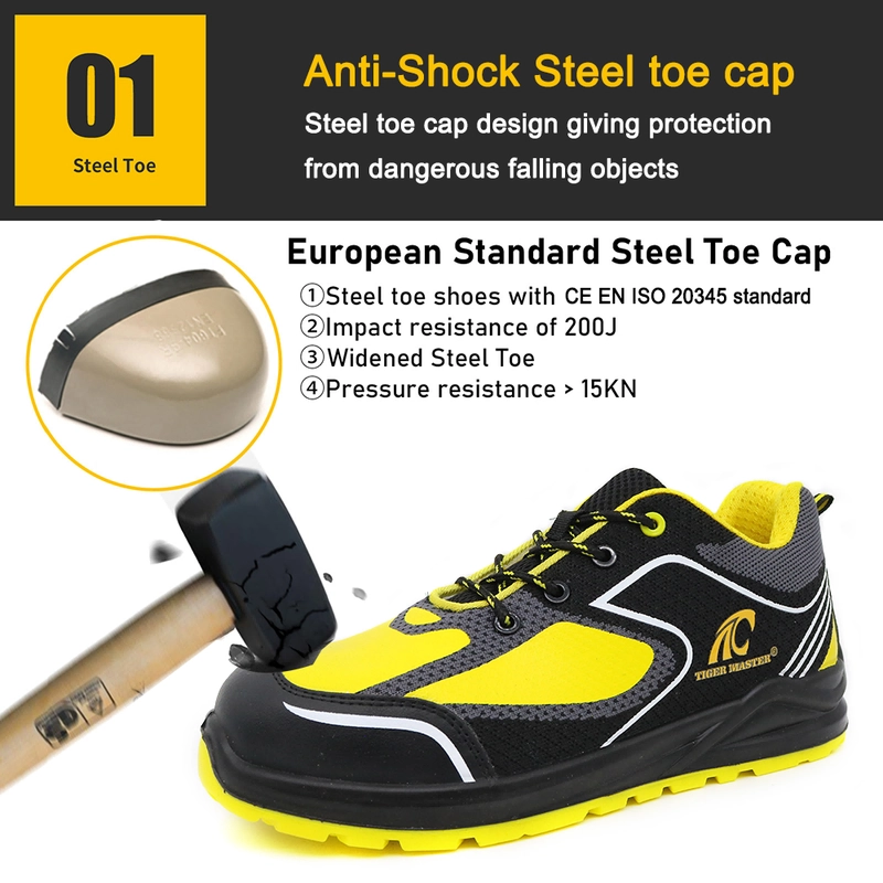 Cina TM297L Scarpe antinfortunistiche sportive eleganti e antistatiche con punta in acciaio antiforatura produttore