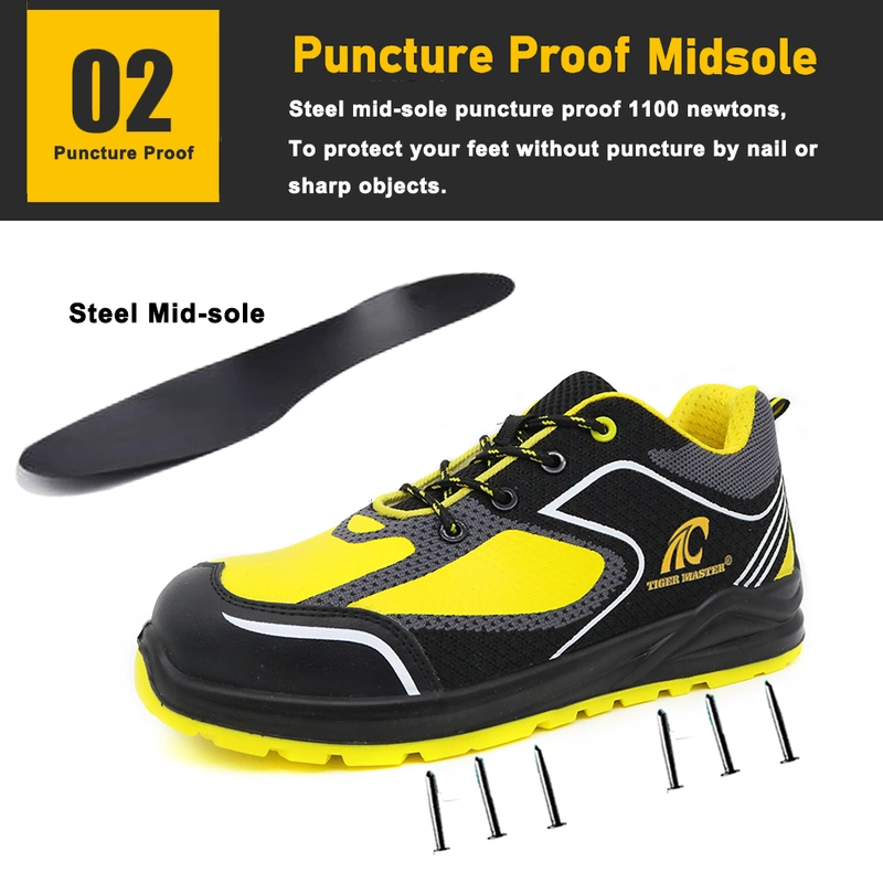 Cina TM297L Scarpe antinfortunistiche sportive eleganti e antistatiche con punta in acciaio antiforatura produttore