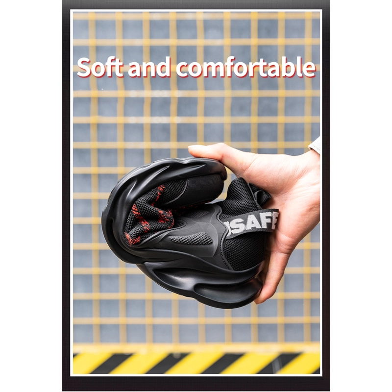 China TM3326 Comfortabele mode sportveiligheidsschoenen met stalen teen fabrikant