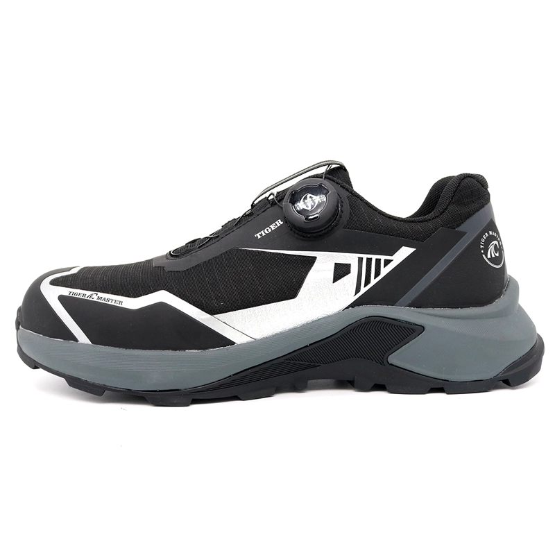 China TM2028 Twist Lock Anti-Skid Fiberglass Zehen Stilvolle Sportsicherheitschuhe Hersteller