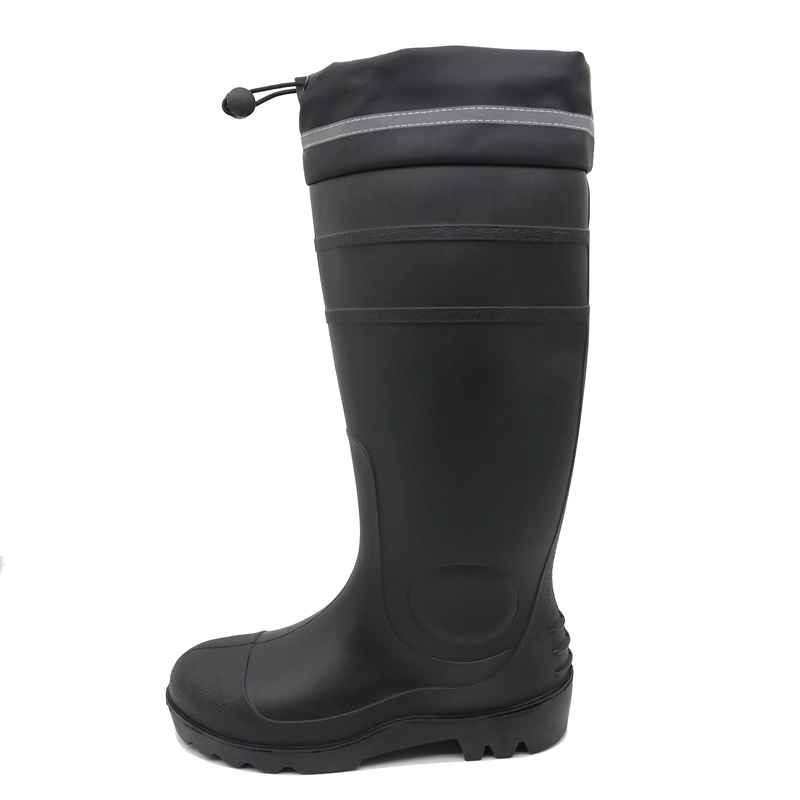 中国 GB06 Non slip waterproof steel toe puncture proof pvc safety rain boots CE - COPY - d906bv メーカー