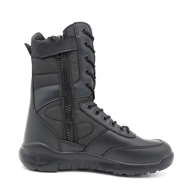China TM3372 Anti Slip PU Sole Non-safety Outdoor Hiking Boots Shoes with Zipper manufacturer