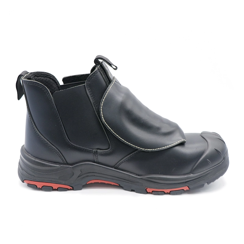 China TM3505 HRO Antislip rubberen zool Stalen neus Lekvrije vetervrije lasveiligheidslaarzen fabrikant