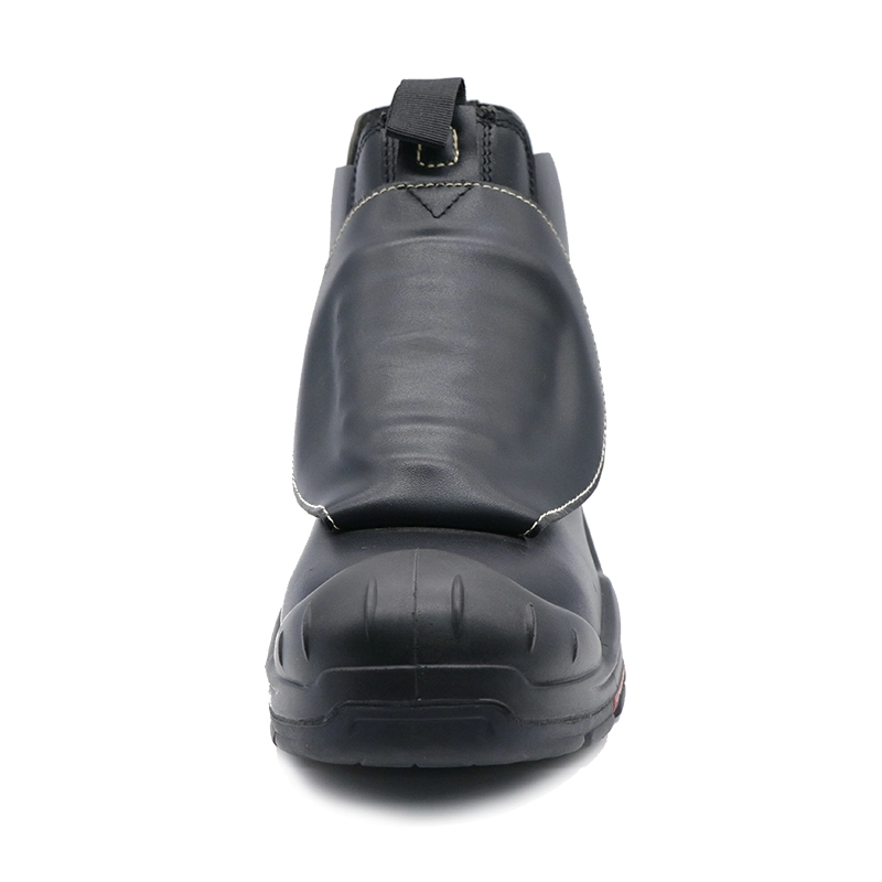 China TM3505 HRO Antislip rubberen zool Stalen neus Lekvrije vetervrije lasveiligheidslaarzen fabrikant