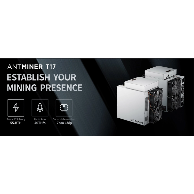 China Mineiro Bitmain Antminer T17 42T SHA-256 Bitcoin fabricante