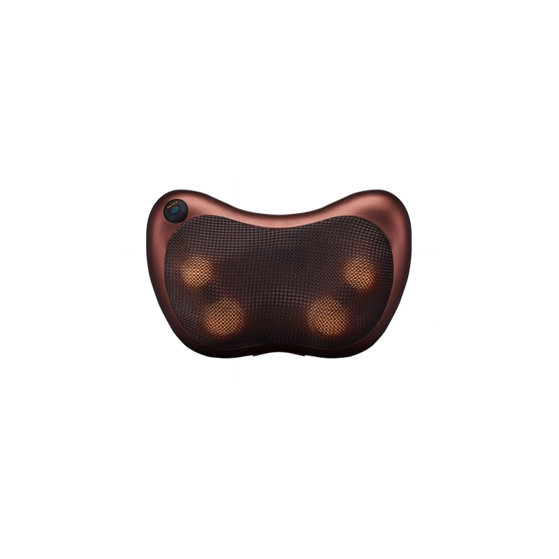 China Two sets of two-ball acupressure massage pillows with heating function and variable direction manufacturer