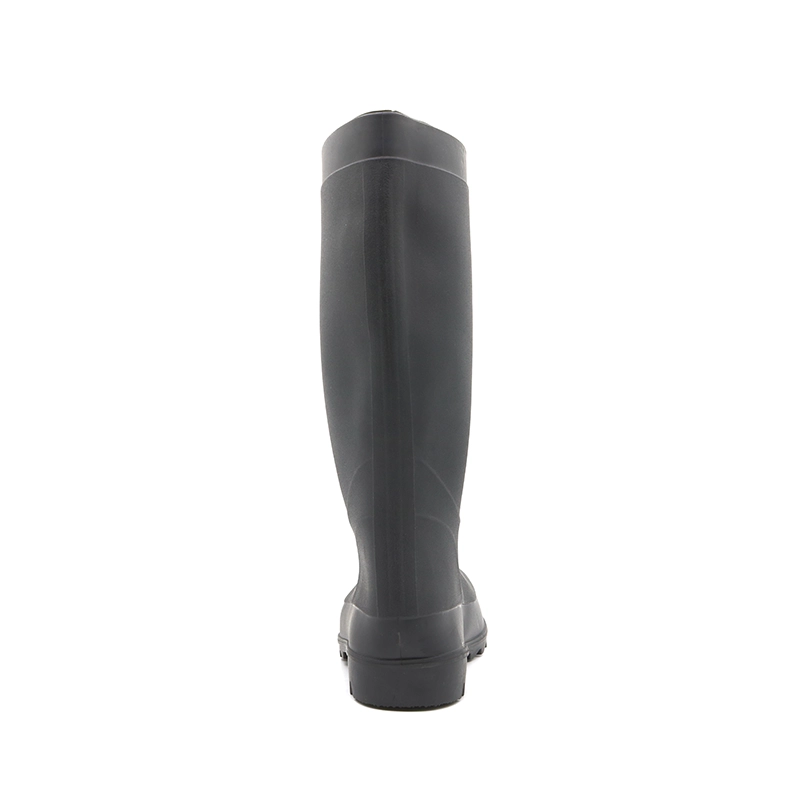 China 104 Anti-Rutsch-Öl-Säure-Alkali-beständige, wasserdichte, leichte, nicht sichere PVC-Regenstiefel Hersteller