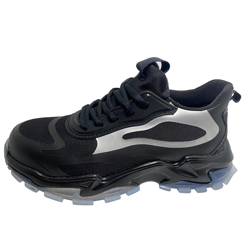 China 2022 new anti slip fiberglass toe anti puncture lightweight fashion sport safety shoes manufacturer