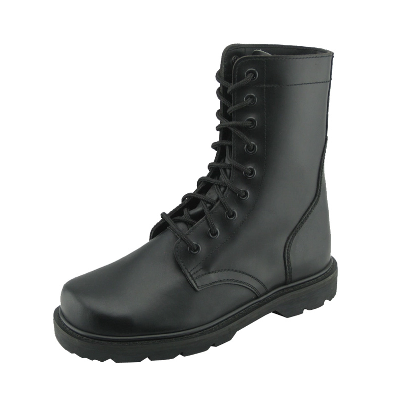 Chine Gooyear welted bottes de l'armée militaire fabricant