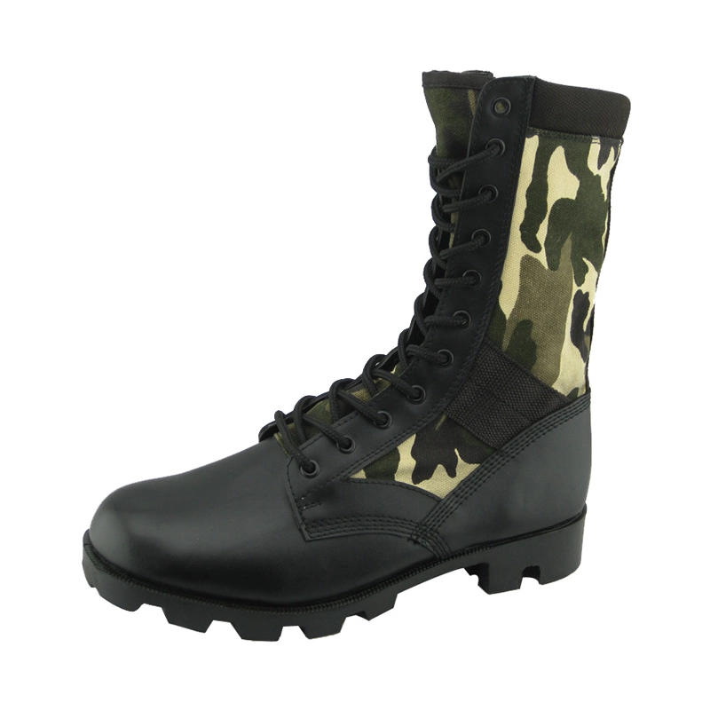 China High ankle men military jungle boots manufacturer