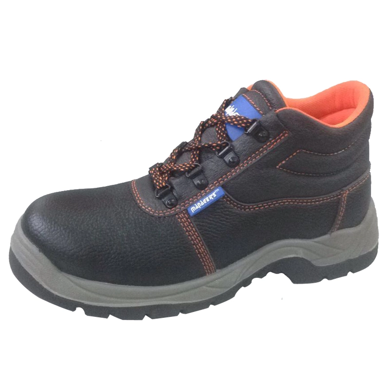 China PU artificial leather PU sole manager brand safety shoes manufacturer