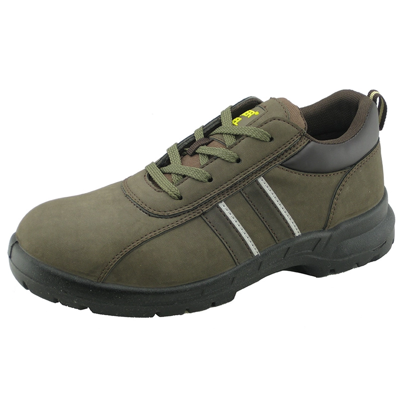 الصين PU nubuck leather PU sole Miller steel brand safety shoes الصانع